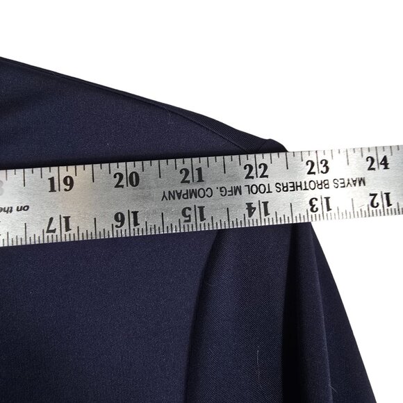 New England Patriots 1/4‎ Zip Pullover Lightweight Jacket 2XB Men's Blue Striped - Picture 8 of 9